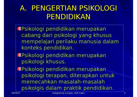 Pendidikan Ppt 6686 | 1 Konsep Konsep Dasar Psikologi Pendidikan ...