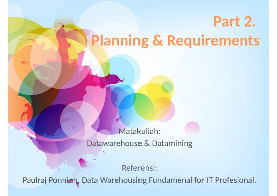 picture Slideshare Management 73167 | 02 Requirement And Planning Dw