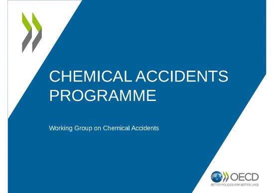 Ppt Chemical 72107 | 07 Oecd Chemical Accidents Programme