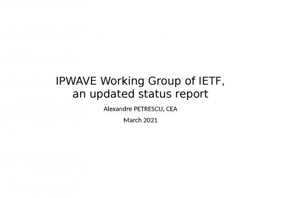 picture Technology Powerpoint Template Free Download 71926 | 16 Ietf Ipwave Progress Report