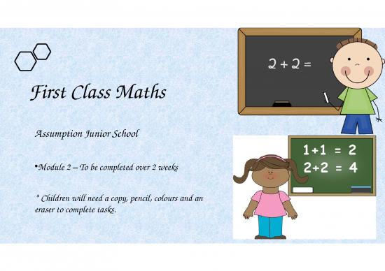 picture Ppt On Fractions 72591 | 1st Class Numeracy April 20th   May 1st