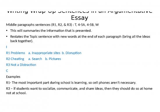 picture1_Writing Ppt 73902 | 3 6 19 Writing Wrap Up Sentences In An Argumentative Essay