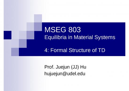 picture Chemical Potential Ppt 72223 | 4    Formal Structure Of Thermodynamics