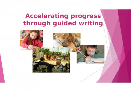 picture Online Learning Ppt 72972 | Accelerating Writing Progress Through Guided Writing
