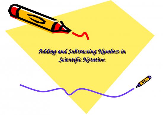 picture1_Subtraction Ppt 72765 | Add Subtract Scientific Notation
