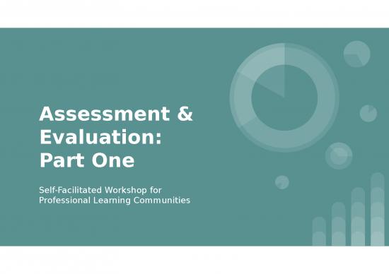 picture Education Ppt 74093 | Assessmentandevaluation Partone