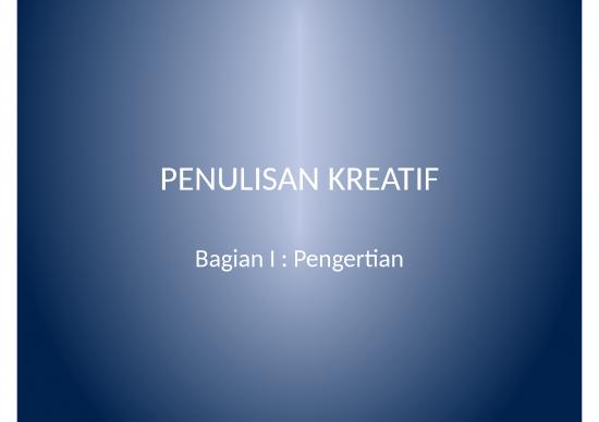 picture Writing Ppt 73268 | Bagian I Pengertian