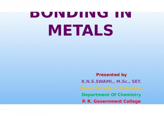 picture1_Ppt Inorganic Chemistry 72173 | Bonding In Metals By Swam