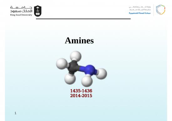 picture_Powerpoint For Students 72136 | Ch 11 Amines 1437 1438 2