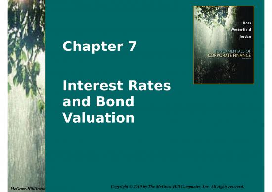 picture_Valuation Of Bonds Ppt 73529 | Chap007 0