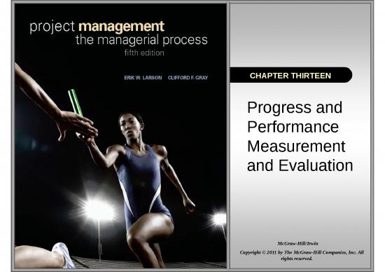picture_Management Information System Ppt 71859 | Chapter 13   Progress & Performance Measurement & Evaluation