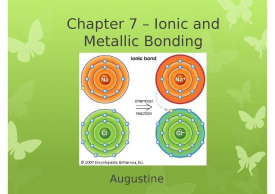 picture Chemical Bonding Ppt 72187 | Chapter 7 Powerpoint