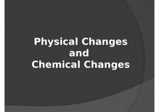 picture Ppt Physical Therapy 72230 | Chemical And Physical Changes Introduction Notes   2011