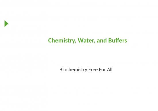 picture Ppt In Chemistry 72097 | Chemistry Water Buffers