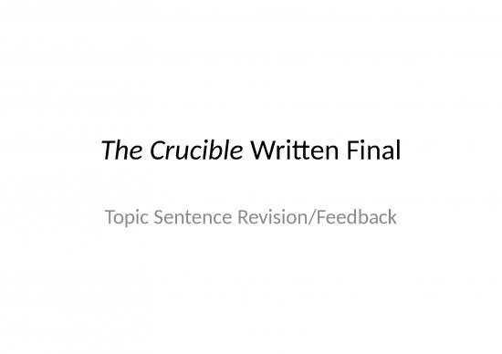 picture1_Topic Sentence Ppt 72976 | Crucible Final Topic Sentences