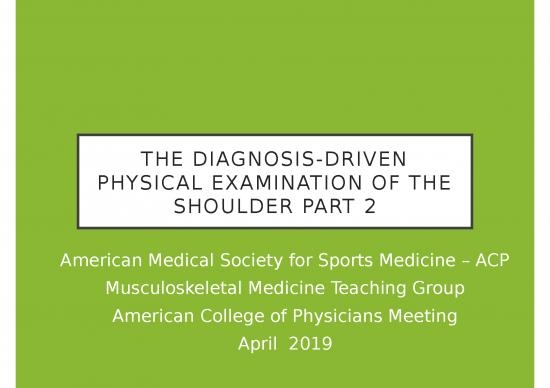 picture_History Ppt 73376 | Diagnosis Driven Physical Examination Shoulder