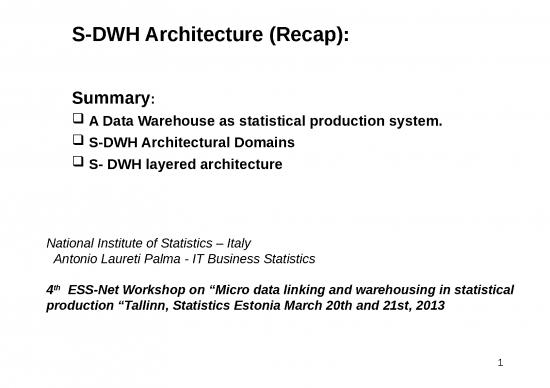 picture Business Ppt Templates 73066 | Dwh Sga2   Ws Tallinn S Dwh Architecture (recap)
