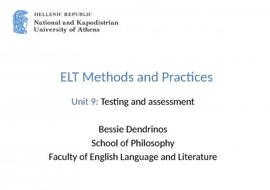 picture Online Learning Ppt 73708 | Elt Methods Dendrinos Testing