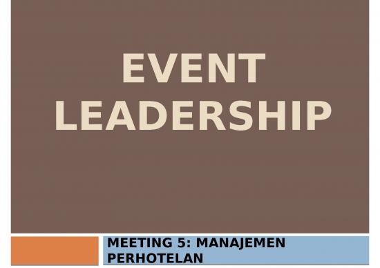 picture Team Leader Presentation Powerpoint 73477 | Event Leadership