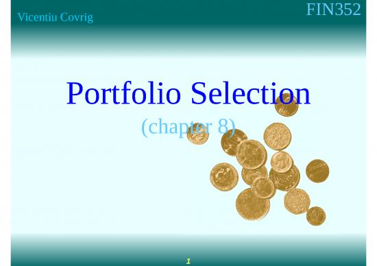 picture Portfolio Management Ppt 74026 | Fin352 Ch8n