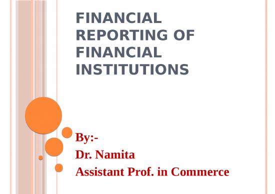 picture Company Presentation Templates 71938 | Financial Reporting Of Financial Institutions
