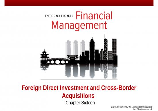 picture Business Ppt Templates 73940 | Foreign Direct Investment And Cross Border Acquisitions Eun8e Ch 016 Ppt Mxqj