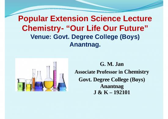 picture Ppt In Chemistry 72279 | G M Jan