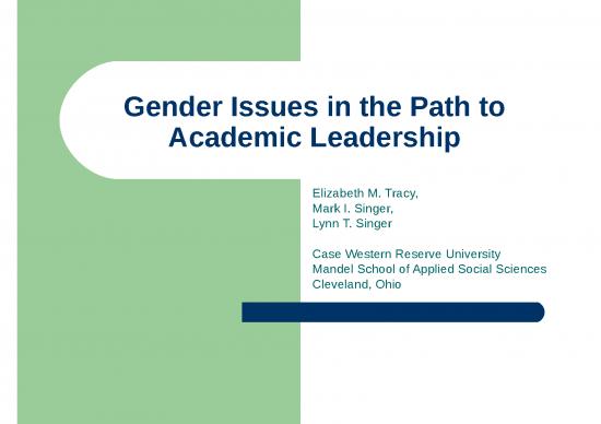 picture Information Ppt 73422 | Gender Issues In The Path To Academic Leadership