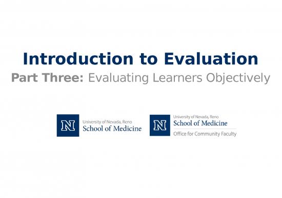 picture Online Learning Ppt 73661 | Introduction To Evaluation Part 3 16