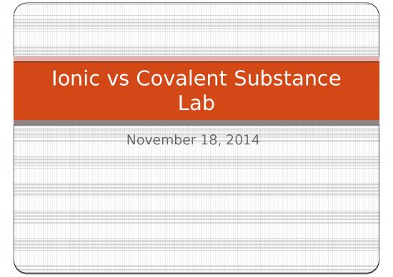 picture Covalent Bond Ppt 72364 | Ionic Vs Covalent Substance Lab 1