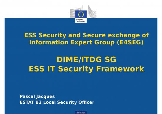 picture Business Ppt Templates 73067 | Item 7 Ess It Security Framework  Assurance Mechanism 0