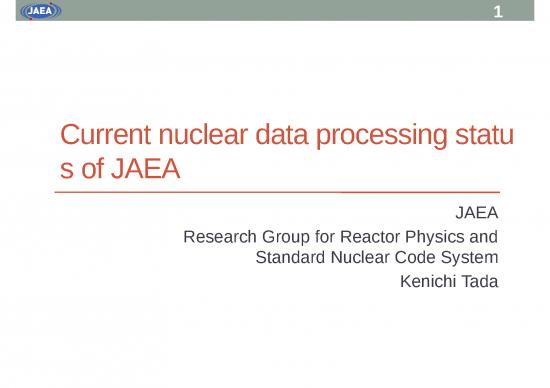 picture Data Processing Ppt 73839 | Kenichi Tada 1510 Iaea Cm Tada Ver5