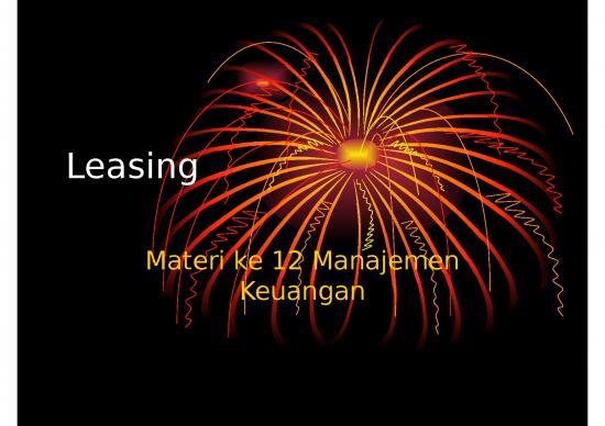 picture Financial Presentation Template 71662 | Leasing Gndr