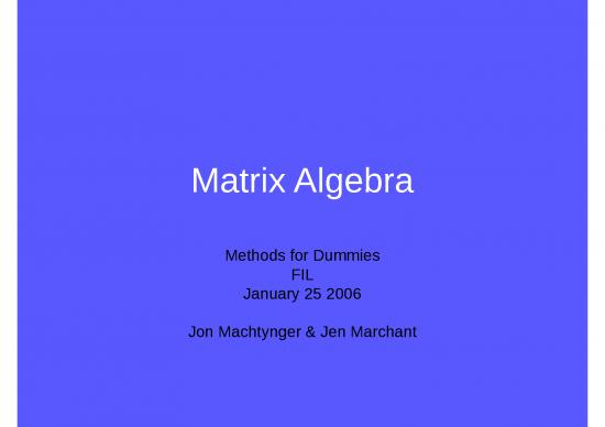 picture_Math Ppt 72763 | Linear Algebra Matrices