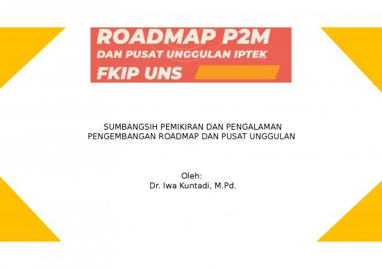 picture_Roadmap Ppt 72678 | Materi D Iwa Kunthadi Upi