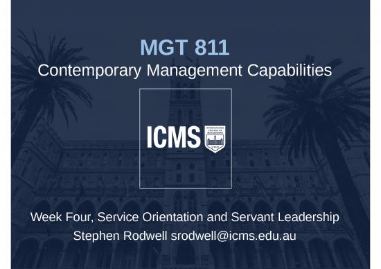 picture Information Ppt 73645 | Mgt 811 Topic 4 Service Servant Leadership