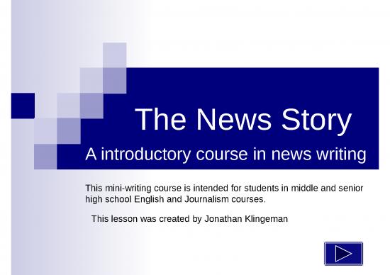 picture Writing Ppt 71589 | Newswriting 3