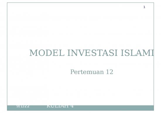 picture_Business Ppt Templates 73687 | Pertemuan 12 Model Investasi Islami