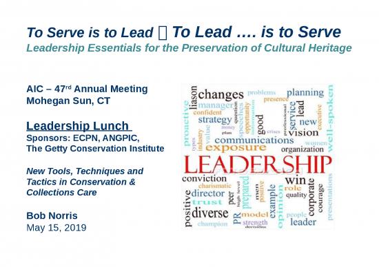 picture Online Learning Ppt 73566 | Serve To Lead Lead To Serve Aic47th  Lunch051519