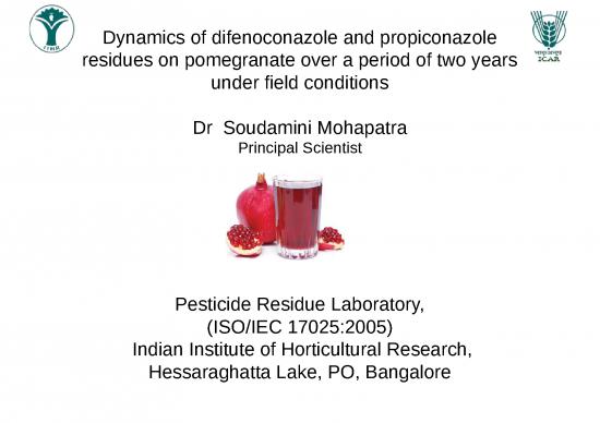 picture Ppt Chemical 72121 | Soudamini Mohapatra Indian Institute Of Horticultural Research India