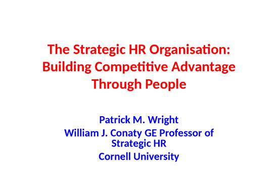 picture Business Ppt Templates 72735 | Strategic Hr Organisation Pat Wright For Projection Pack