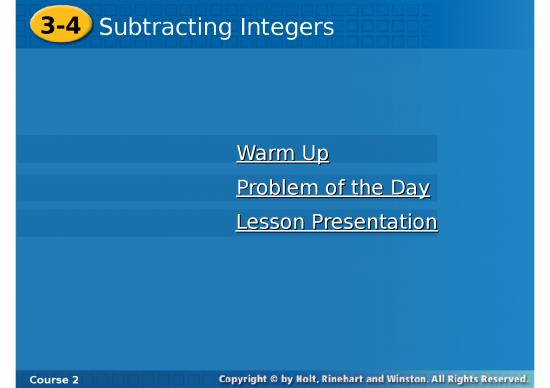 picture_Powerpoint Online Course Free 72601 | Subtracting Integers