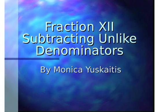 picture1_Ppt On Fractions 72607 | Subtractingfractionpp