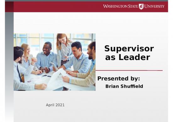 picture Presentation On Leadership Styles 73583 | Supervisor As Leader Powerpoint Presentation2021rev