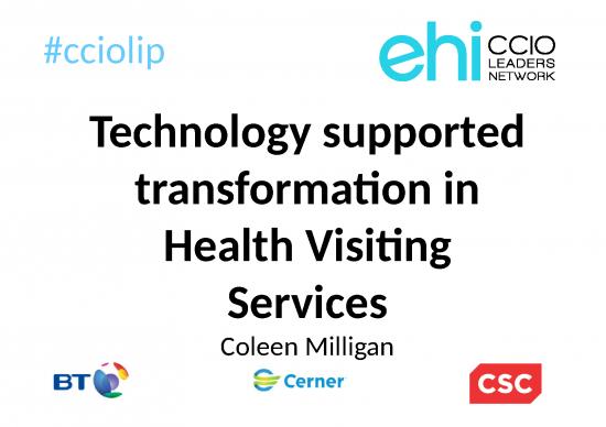 picture1_Information Ppt 74060 | Technology Supported Transformation In Health Visiting Services   Coleen Milligan