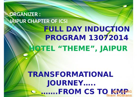 picture_Company Presentation Templates 72537 | Transformation Journey From Cs To Kmp By Ajay Garg