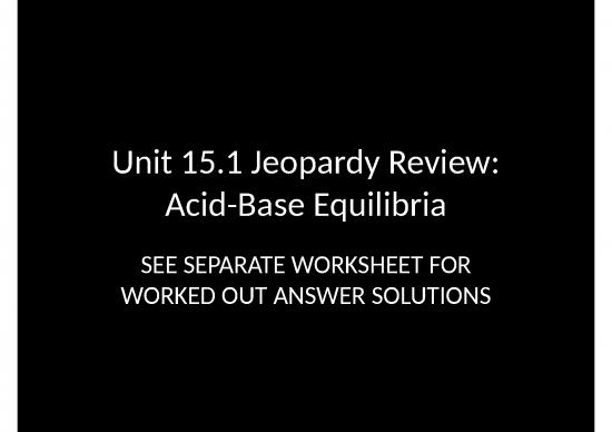 picture Acids And Bases Ppt 72339 | Unit 1 Jeopardy Review
