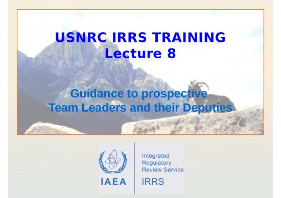 picture1_Online Learning Ppt 73562 | Usnrc Lecture 08   Guidance To Prospective Tls And Dtls