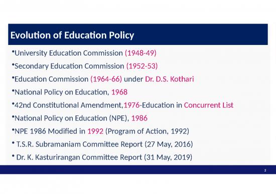 power point presentation on nep 2020