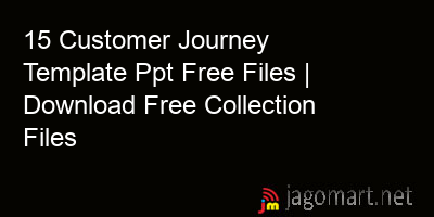 picture 15 Customer Journey Template Ppt Free Files | Download Free Collection Files